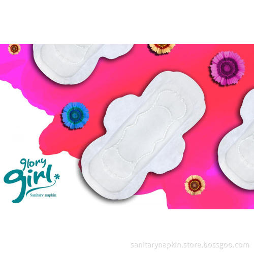 Women's non-woven sanitary pads cotton